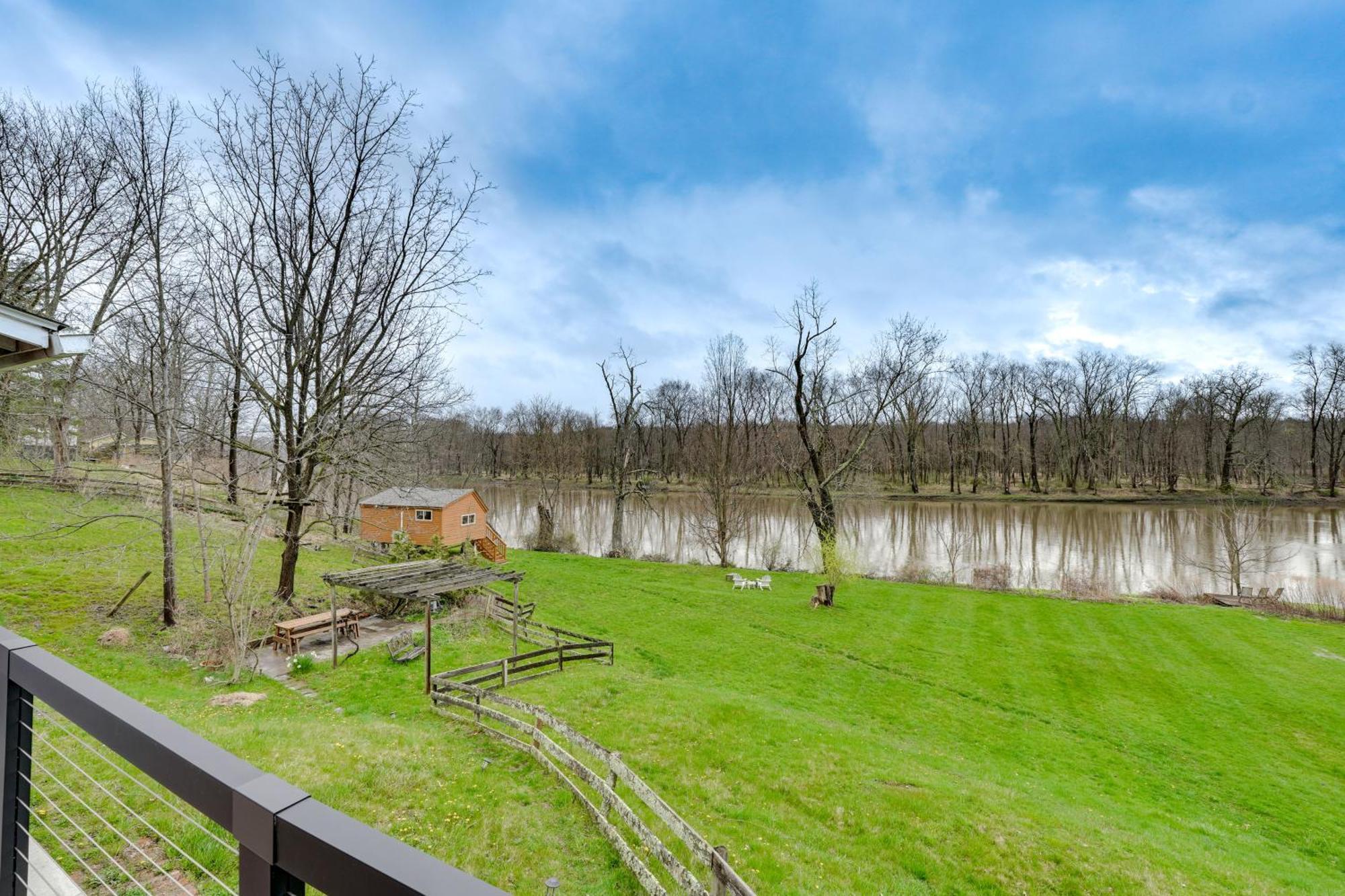 Cozy Upstate Studio With Walkill River Views! New Paltz Exteriör bild
